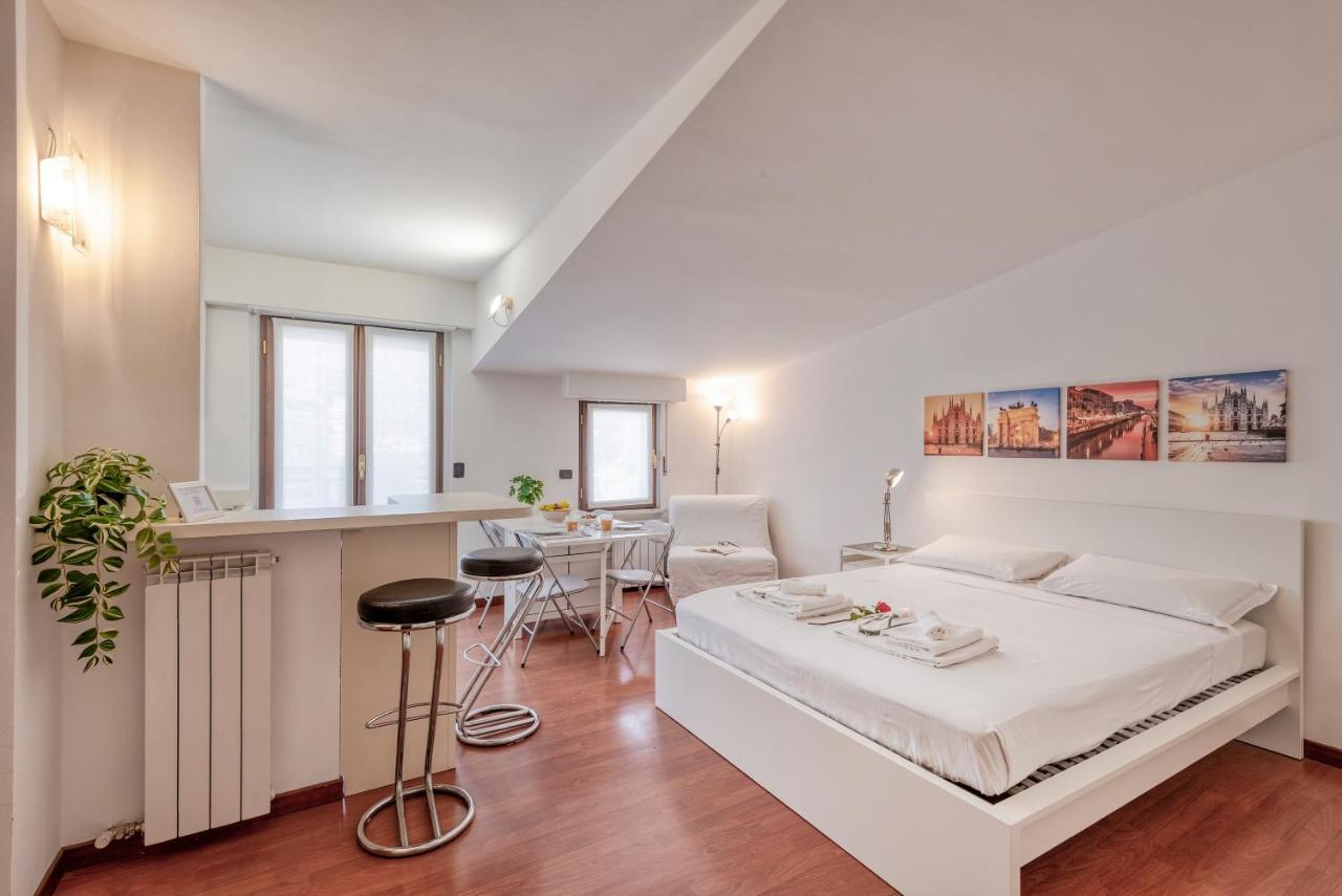 Ferrucci, 6 - Monolocale Al Settimo Cielo Apartman Milánó Kültér fotó